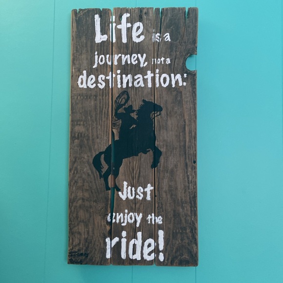 Wooden Sign - Picture 2 of 2